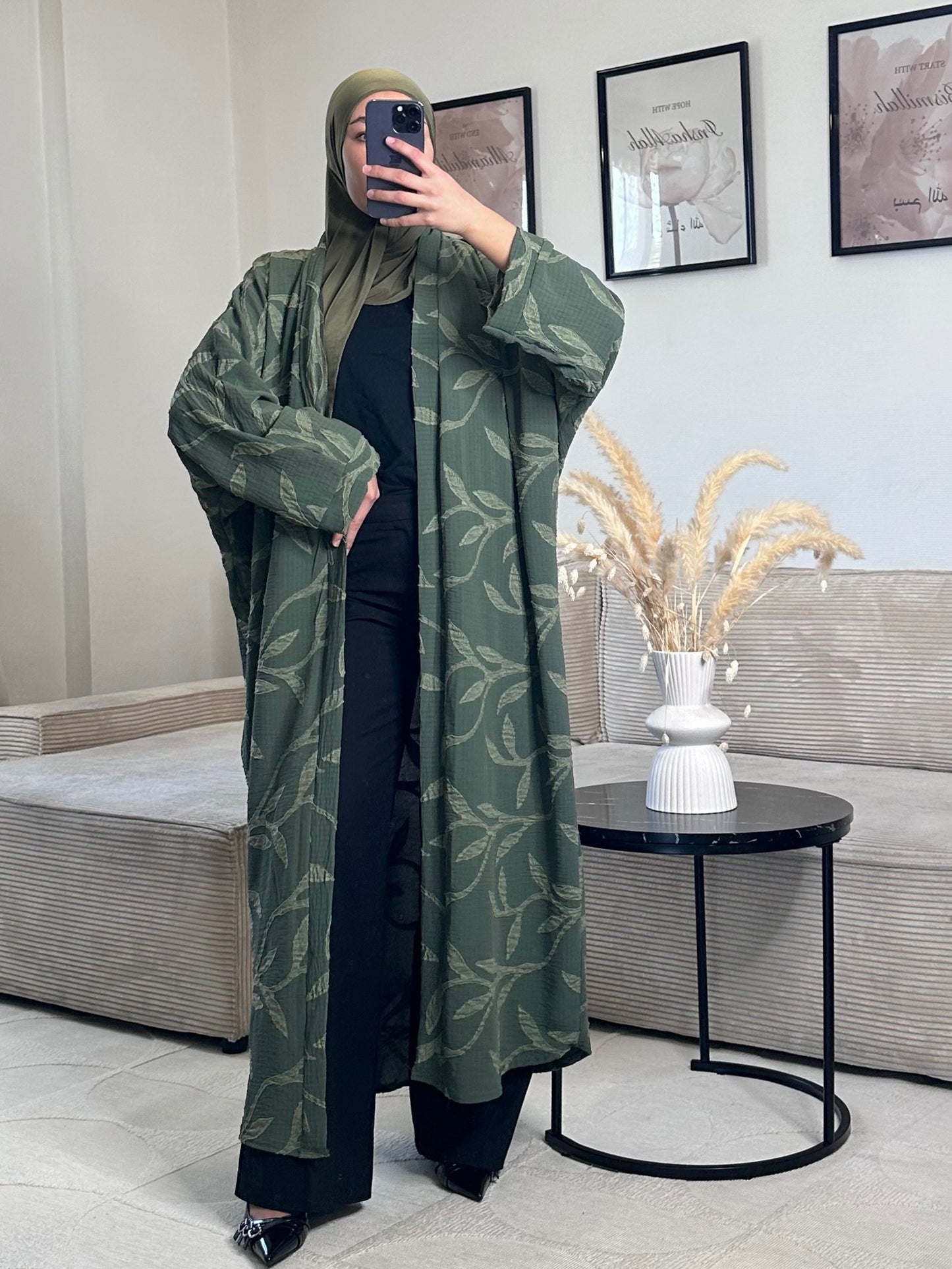KIMONO À MOTIF